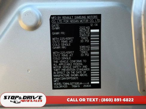 Used 2015 Nissan Rogue SV AWD/4WD image 18