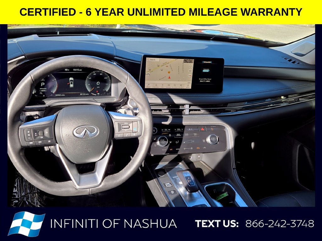 Certified 2023 INFINITI QX60 Luxe w/ Vision Package AWD/4WD image 11