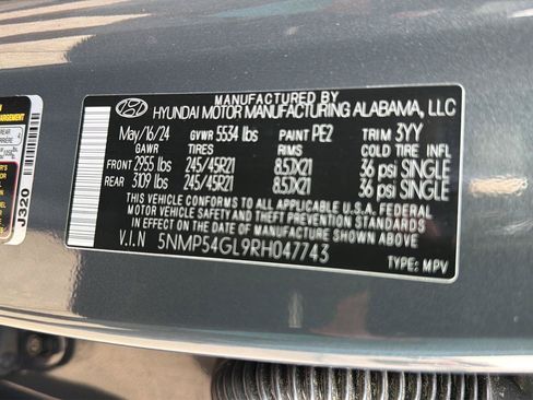 Used 2024 Hyundai Santa Fe Calligraphy FWD image 43