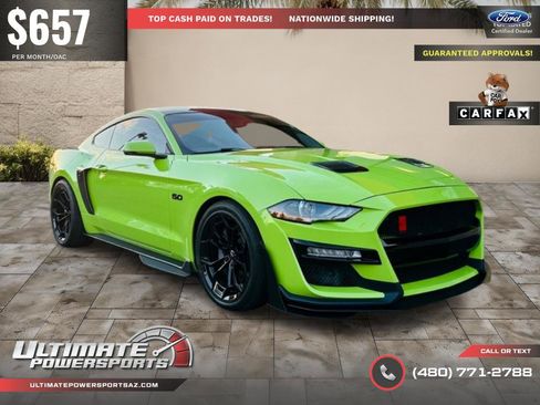 Used 2020 Ford Mustang GT Premium w/ Carbon Sport Interior Package RWD image 6