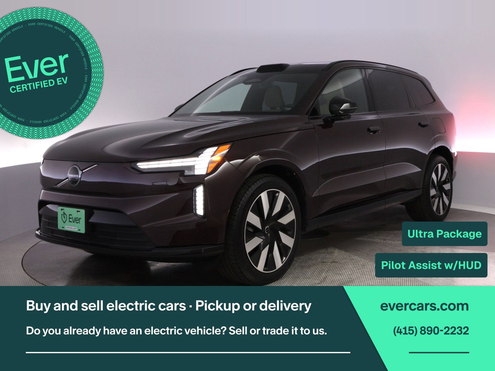 Used 2025 Volvo EX90 Ultra AWD/4WD image 1