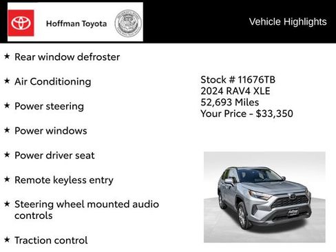 Certified 2024 Toyota RAV4 XLE AWD/4WD image 15