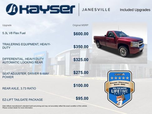 Used 2008 Chevrolet Silverado 1500 LT w/ EZ-Lift Tailgate Package AWD/4WD image 2
