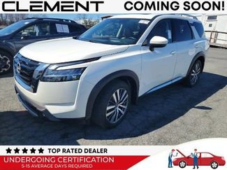 Used 2022 Nissan Pathfinder Platinum w/ Cargo Package video 1