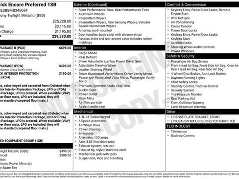 Used 2021 Buick Encore Preferred w/ Safety Package II image 4