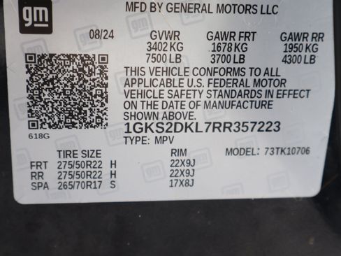 Used 2024 GMC Yukon Denali w/ Advanced Technology Package AWD/4WD image 33