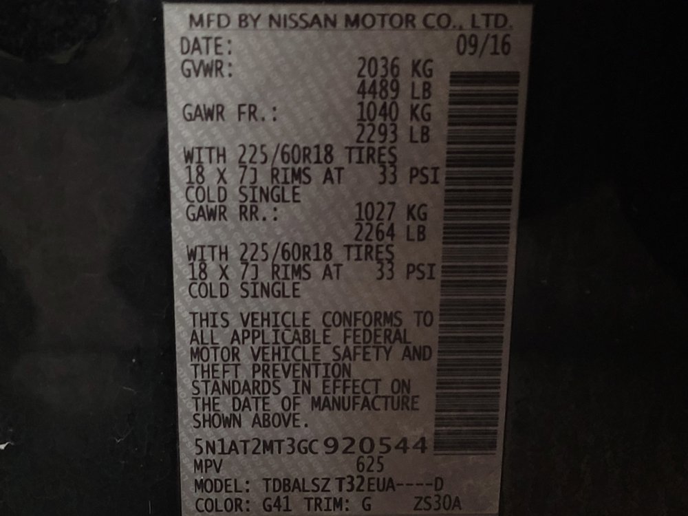 Used 2016 Nissan Rogue SL w/ SL Premium Package FWD image 33