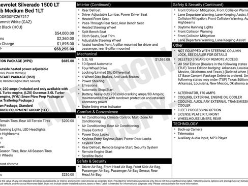 Used 2023 Chevrolet Silverado 1500 LT w/ Protection Package AWD/4WD image 40