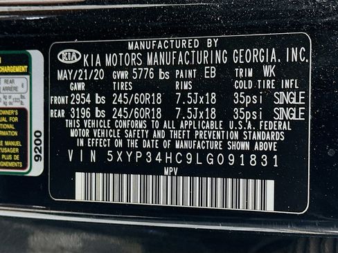 Used 2020 Kia Telluride EX FWD image 12