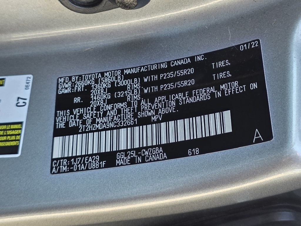 Used 2022 Lexus RX 350 AWD w/ Premium Package image 12
