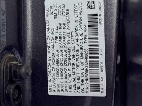 Used 2018 Honda CR-V LX image 38
