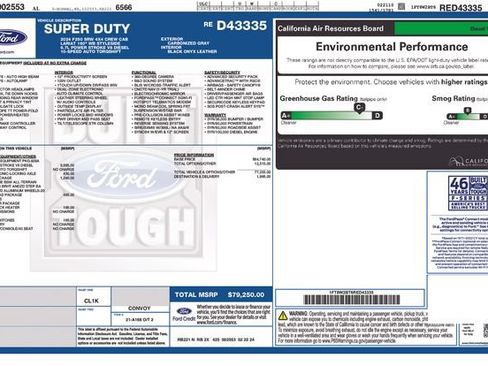 Used 2024 Ford F250 Lariat w/ Chrome Package AWD/4WD image 32