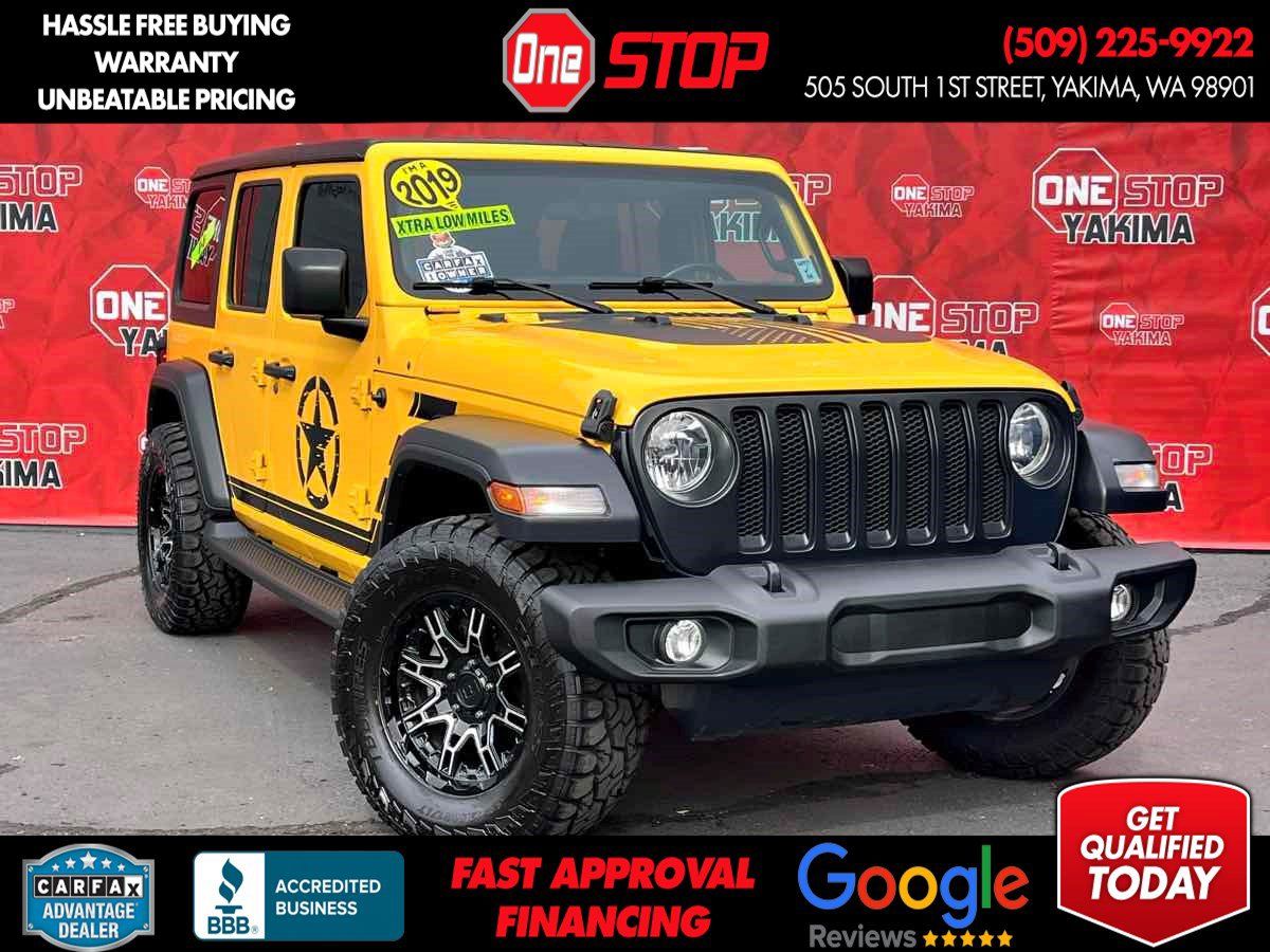 Used 2019 Jeep Wrangler Unlimited Sport S AWD/4WD image 1