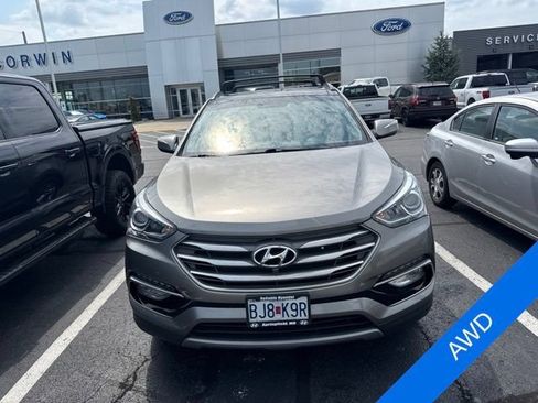 Used 2017 Hyundai Santa Fe Sport w/ 2.4L Tech Package 04 AWD/4WD image 2