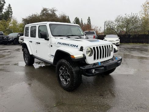 Used 2021 Jeep Wrangler Unlimited Rubicon 4xe w/ Steel Bumper Group image 7