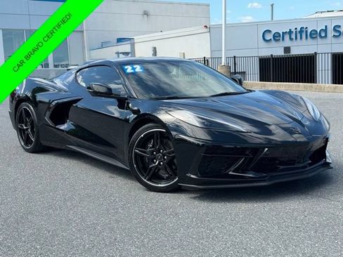 Certified 2022 Chevrolet Corvette Stingray Premium Cpe w/ Battery Protection Package RWD image 1