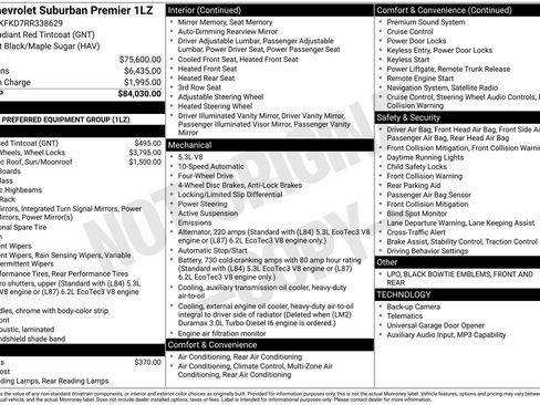 Used 2024 Chevrolet Suburban Premier AWD/4WD image 4