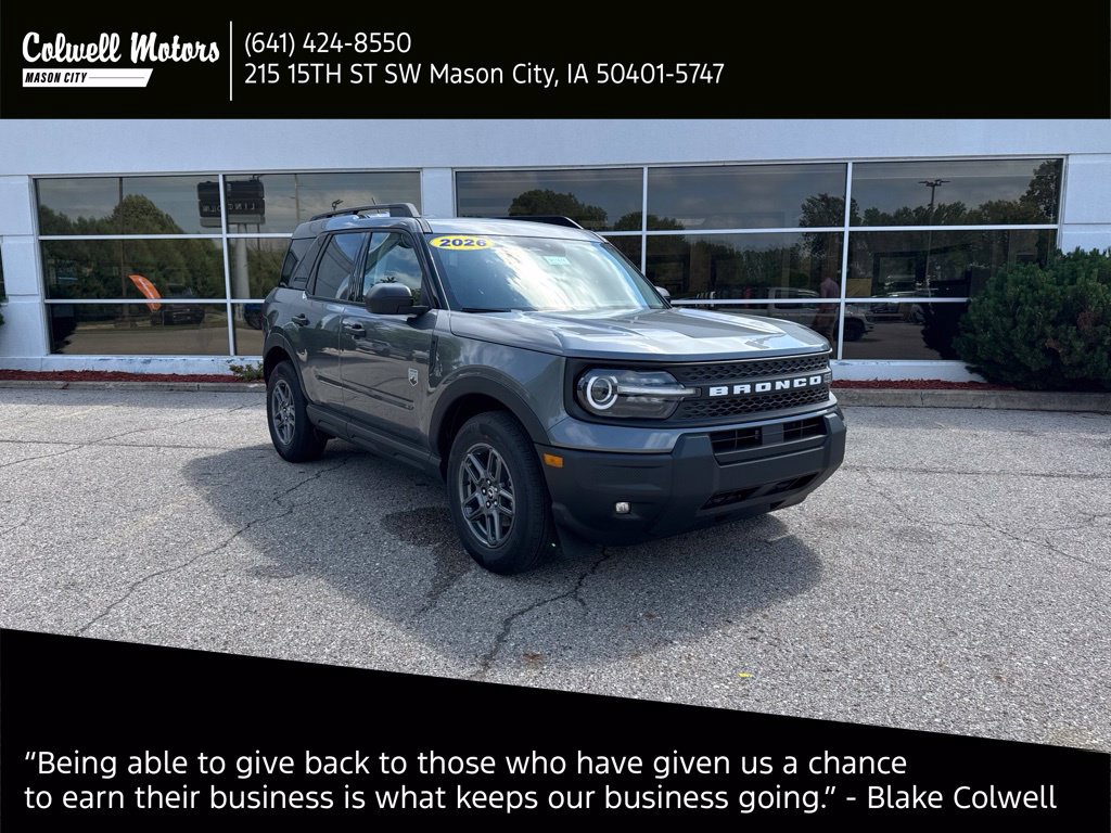 New 2026 Ford Bronco Sport Big Bend w/ Convenience Package AWD/4WD image 1