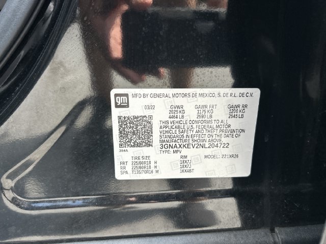 Used 2022 Chevrolet Equinox LT FWD image 36