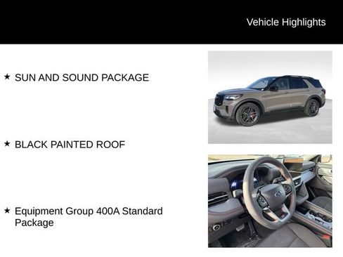 New 2026 Ford Explorer ST w/ Sun And Sound Package image 7