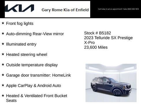 Used 2023 Kia Telluride SX Prestige X-Pro AWD/4WD image 30