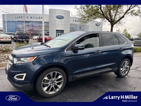 Used 2017 Ford Edge Titanium w/ Equipment Group 302A AWD/4WD image 1