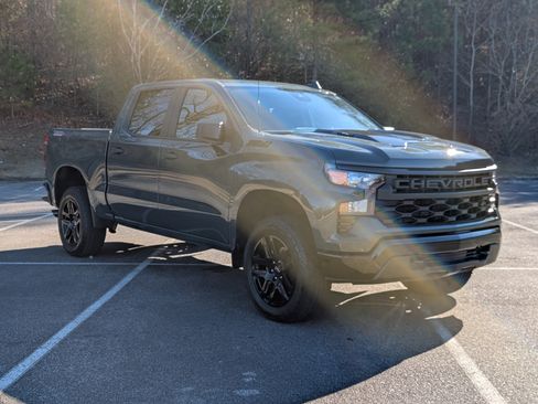 Used 2025 Chevrolet Silverado 1500 Custom Trail Boss w/ Turbomax Blackout Package image 11