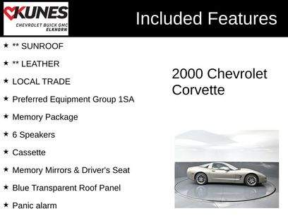 Used 2000 Chevrolet Corvette Coupe w/ Memory Pkg