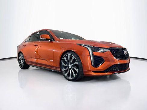 Used 2022 Cadillac CT4 V w/ Navigation Package RWD image 6