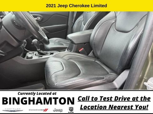 Used 2021 Jeep Cherokee Limited w/ Elite Package AWD/4WD image 8
