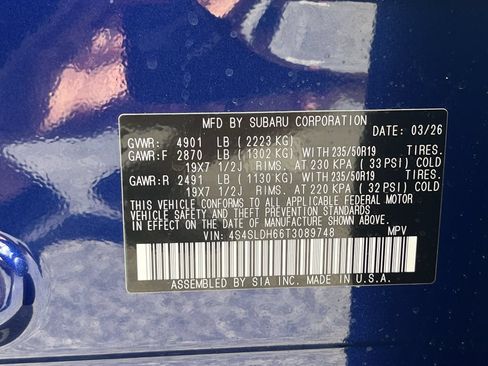 New 2026 Subaru Forester Sport w/ Onyx Edition AWD/4WD image 35