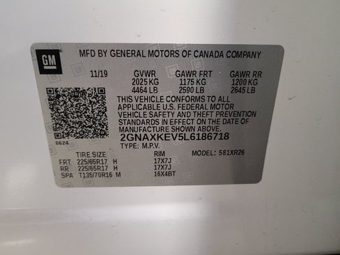 Used 2020 Chevrolet Equinox LT image 33