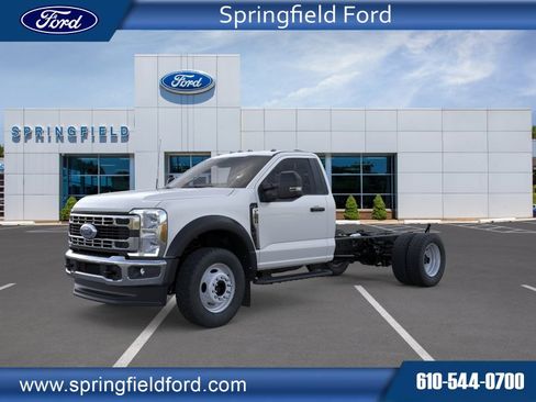 New 2025 Ford F550 4x4 Regular Cab Super Duty w/ XL Chrome Package image 1