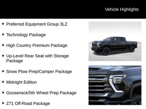 New 2026 Chevrolet Silverado 3500 High Country w/ High Country Premium Package AWD/4WD image 17