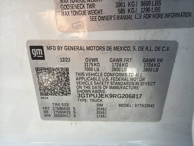 Certified 2024 GMC Sierra 1500 Elevation AWD/4WD image 35