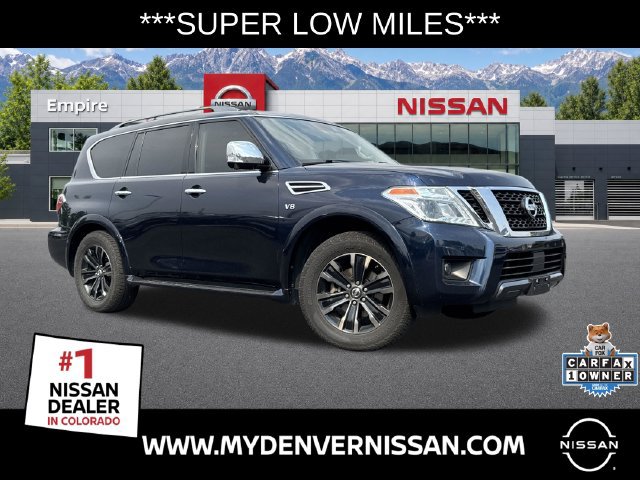 Used 2019 Nissan Armada Platinum w/ Captain's Chairs Package AWD/4WD 360° Tour