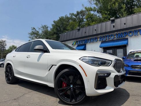 Used 2021 BMW X6 M50i w/ Executive Package AWD/4WD image 2