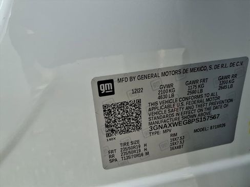 Certified 2023 Chevrolet Equinox RS w/ RS Leather Package image 31