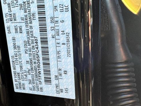 New 2025 Ford F150 Raptor image 19