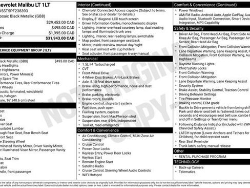 Certified 2023 Chevrolet Malibu LT FWD image 6