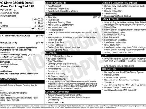 New 2026 GMC Sierra 3500 Denali Ultimate AWD/4WD image 33