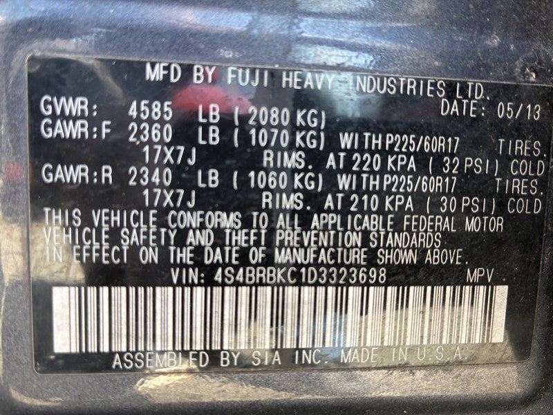 Used 2013 Subaru Outback 2.5i Limited w/ Moonroof Pkg AWD/4WD image 19