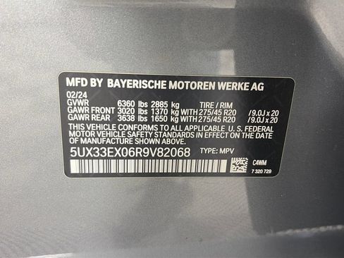 Used 2024 BMW X6 xDrive40i w/ Premium Package AWD/4WD image 9