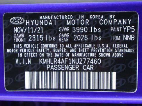 Used 2022 Hyundai Elantra N Line w/ Cargo Package FWD image 43