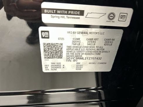 Used 2026 Cadillac Vistiq Platinum AWD/4WD image 34