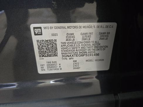 Used 2023 Chevrolet Equinox LT w/ Driver Convenience Package AWD/4WD image 37