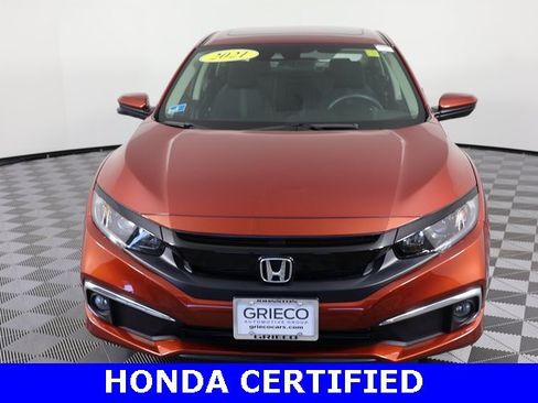 Certified 2021 Honda Civic EX image 3