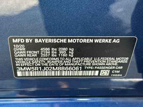 Used 2021 BMW 330i Sedan w/ Convenience Package RWD image 27