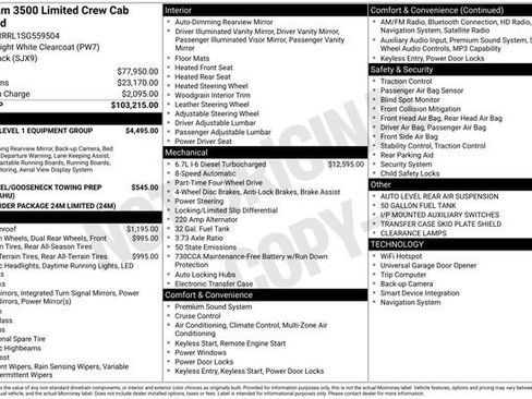 Used 2025 RAM 3500 Limited AWD/4WD image 41