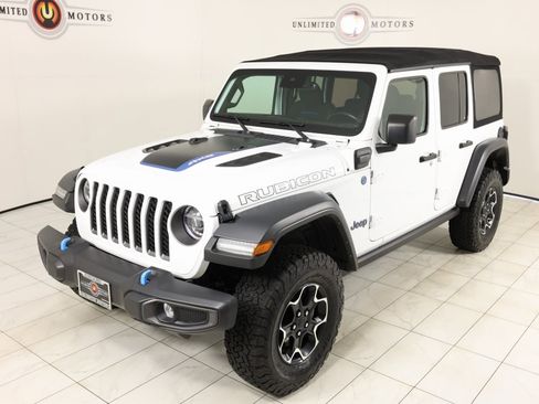 Used 2022 Jeep Wrangler Unlimited Rubicon 4xe w/ Safety Group image 35
